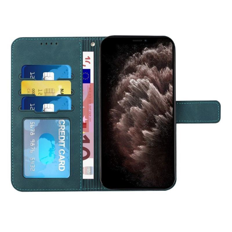 Etui Folio do OnePlus 9 Pro Obrzeża Uśmiech Linii