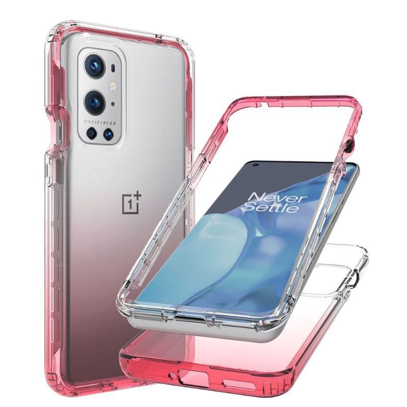 Futerały do OnePlus 9 Pro Obrzeża Odporny Na Wstrząsy Przezroczysty Gradient