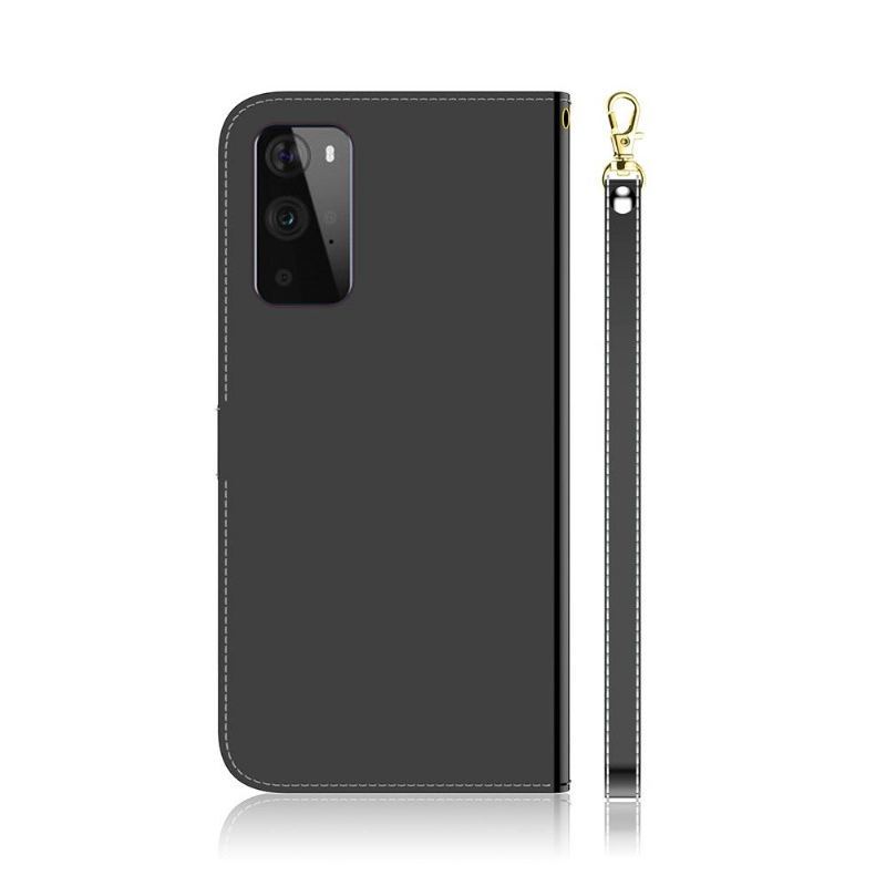 Obudowa Etui Na Telefon do OnePlus 9 Pro Efekt Lustra Ze Sztucznej Skóry