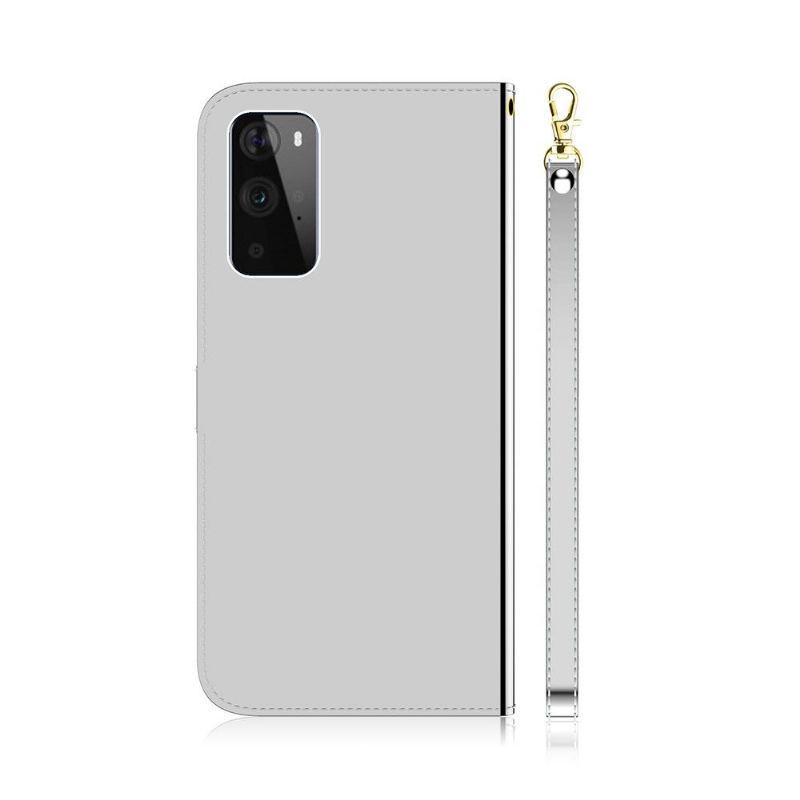 Obudowa Etui Na Telefon do OnePlus 9 Pro Efekt Lustra Ze Sztucznej Skóry