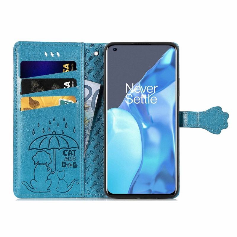 Obudowa Etui Na Telefon do OnePlus 9 Pro Emboss Zwierząt