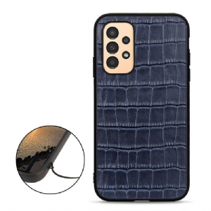 Etui do Samsung Galaxy A13 4G Chic Croco Skin Look