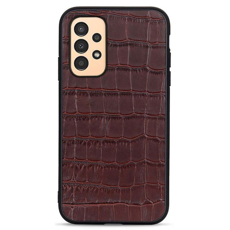 Etui do Samsung Galaxy A13 4G Chic Croco Skin Look