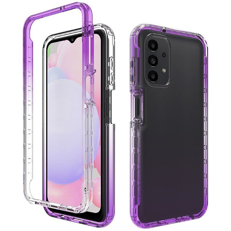 Etui do Samsung Galaxy A13 4G Classic Przezroczysty Kolor Gradientu