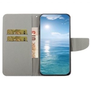 Etui Folio do Samsung Galaxy A13 4G Obrzeża Para I Mlecze