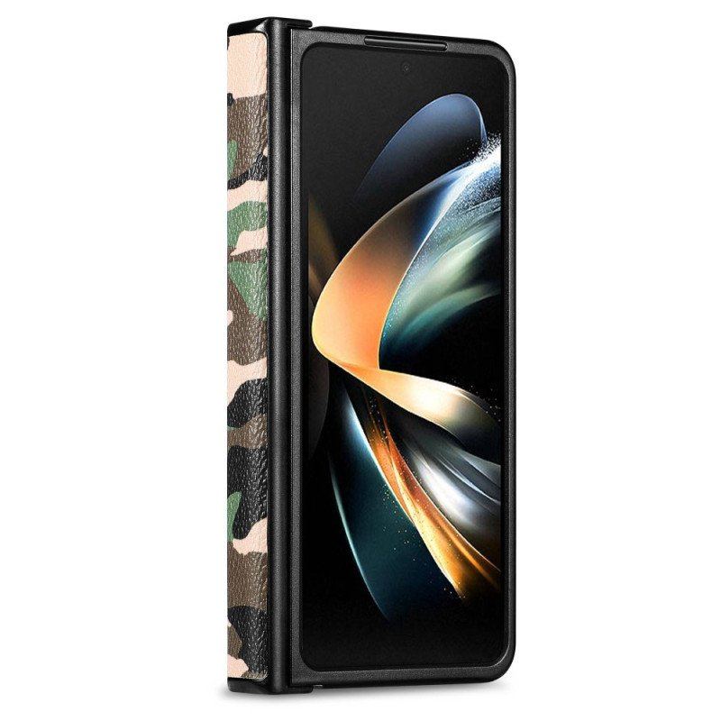 Etui do Samsung Galaxy Z Fold 4 Kamuflaż