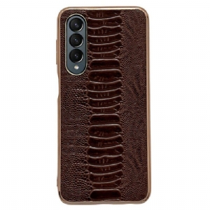 Etui do Samsung Galaxy Z Fold 4 Linia Croco