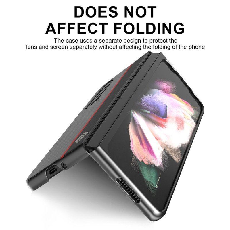 Etui do Samsung Galaxy Z Fold 4 Linia Z Włókna Węglowego Lc. Imeeke