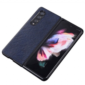 Etui do Samsung Galaxy Z Fold 4 Nylonowa Tekstura Ze Sztucznej Skóry