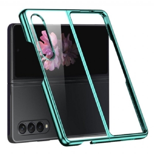 Etui do Samsung Galaxy Z Fold 4 Przezroczysty Metalik