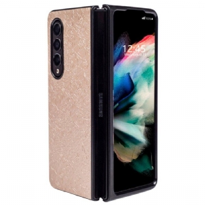 Etui do Samsung Galaxy Z Fold 4 Reliefowa Arabeska