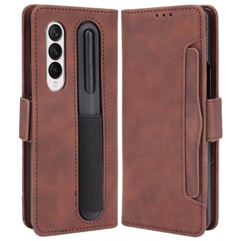 Etui Folio do Samsung Galaxy Z Fold 4 Szpieguj Z Pen Storage