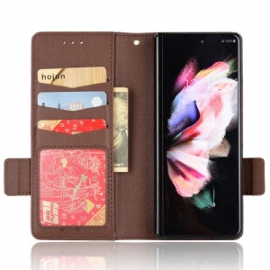 Etui Folio do Samsung Galaxy Z Fold 4 Winston Ze Sztucznej Skóry