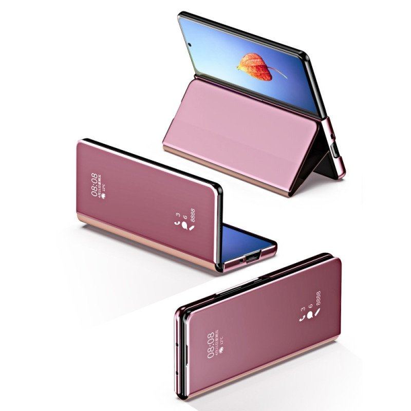 Etui Na Telefon do Samsung Galaxy Z Fold 4 Etui Folio Lustro I Przejrzystość