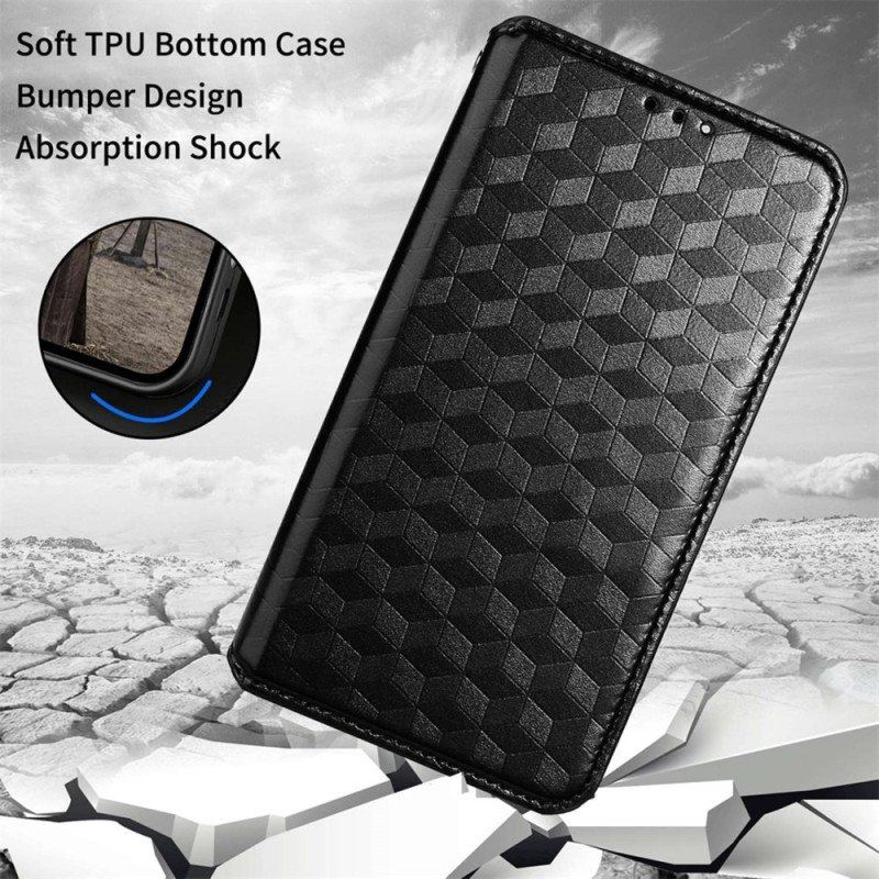 Etui Na Telefon do Samsung Galaxy Z Fold 4 Etui Folio Sześcian 3d