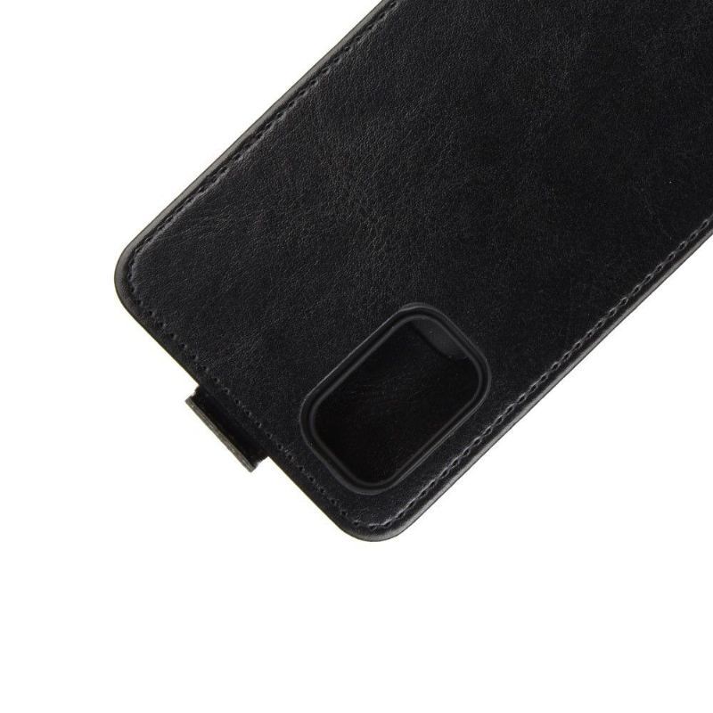 Etui Folio do Samsung Galaxy A41 Classic Skórzany Futerał Ze Sztucznej Skóry W Pionie