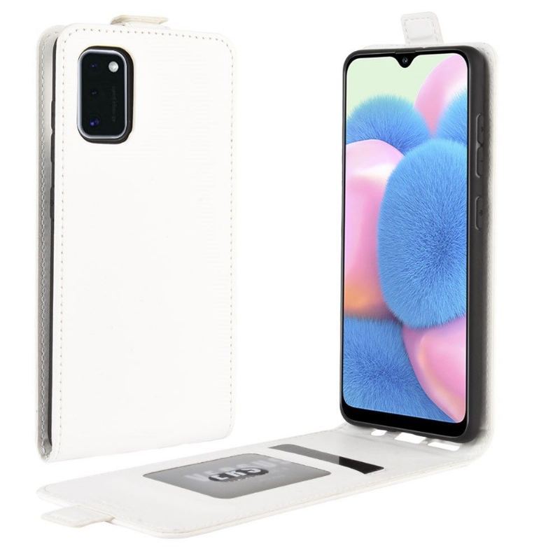 Etui Folio do Samsung Galaxy A41 Classic Skórzany Futerał Ze Sztucznej Skóry W Pionie