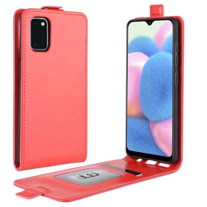 Etui Folio do Samsung Galaxy A41 Classic Skórzany Futerał Ze Sztucznej Skóry W Pionie