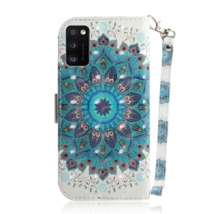 Etui Folio do Samsung Galaxy A41 Kolorowa Mandala