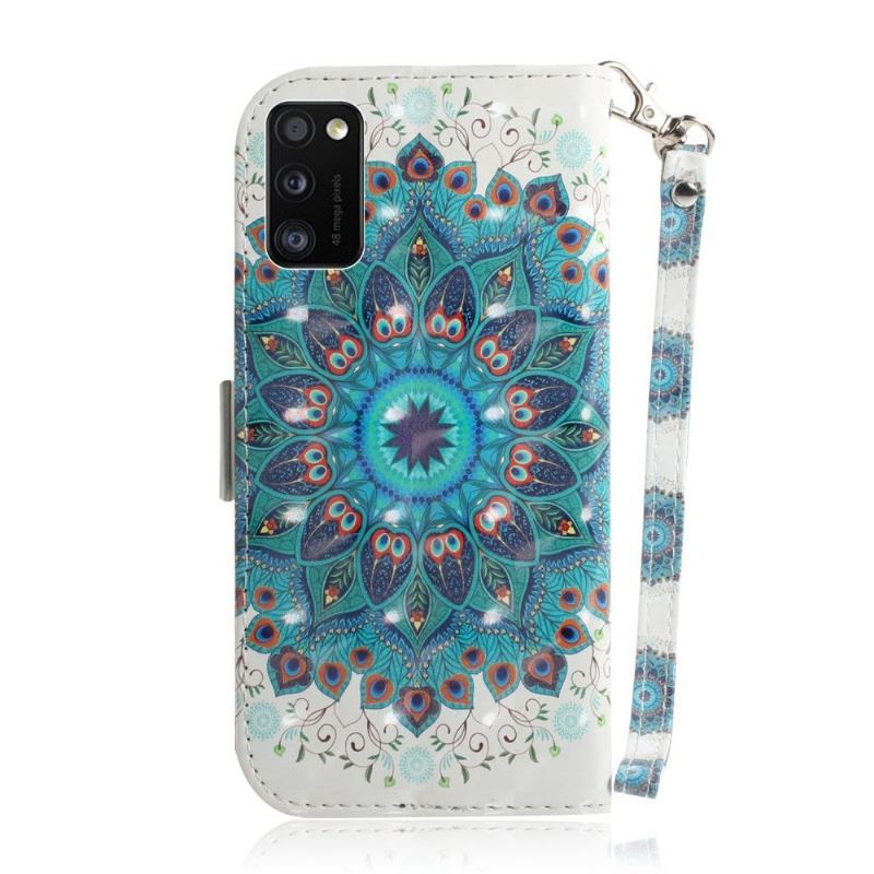 Etui Folio do Samsung Galaxy A41 Kolorowa Mandala