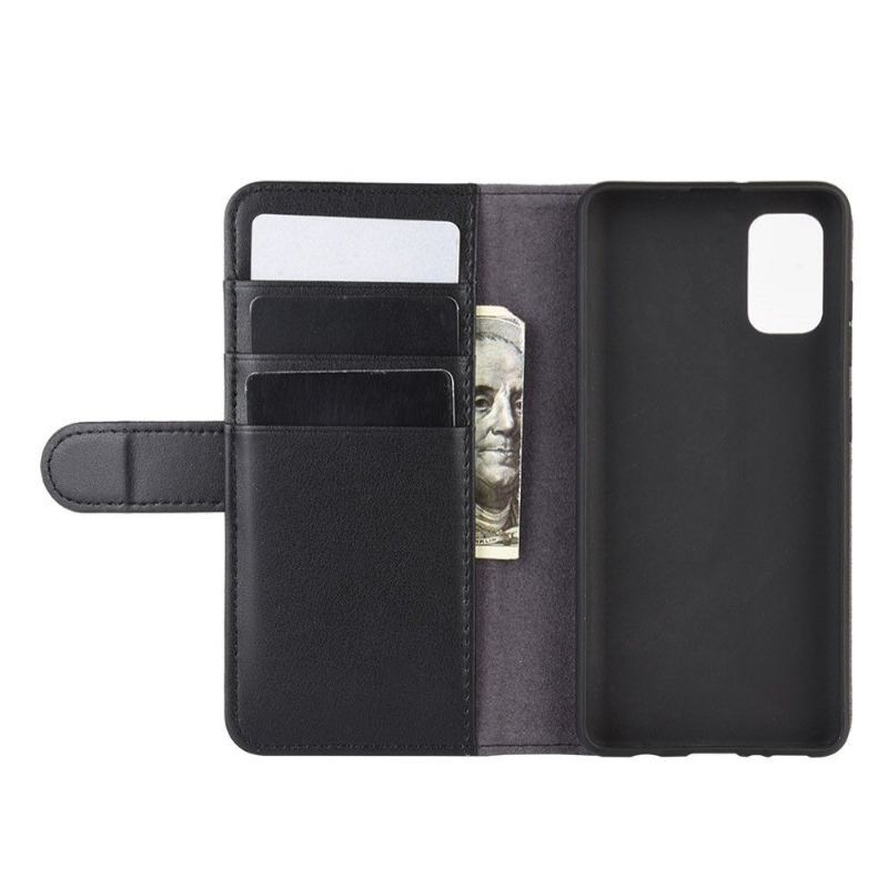 Etui Folio do Samsung Galaxy A41 Premium Skóra