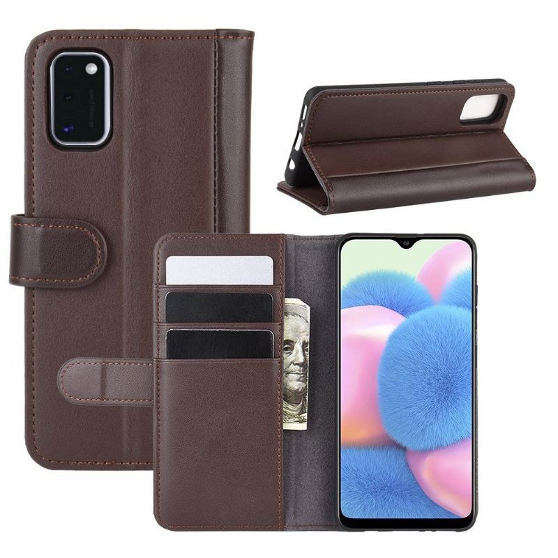 Etui Folio do Samsung Galaxy A41 Premium Skóra