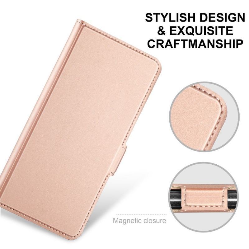 Skórzany Futerał do Samsung Galaxy A41 Etui Folio Stojak Case