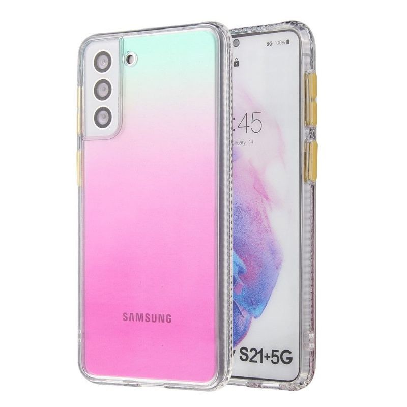 Etui do Samsung Galaxy S21 5G Anti-fall Wyczyść Gradient