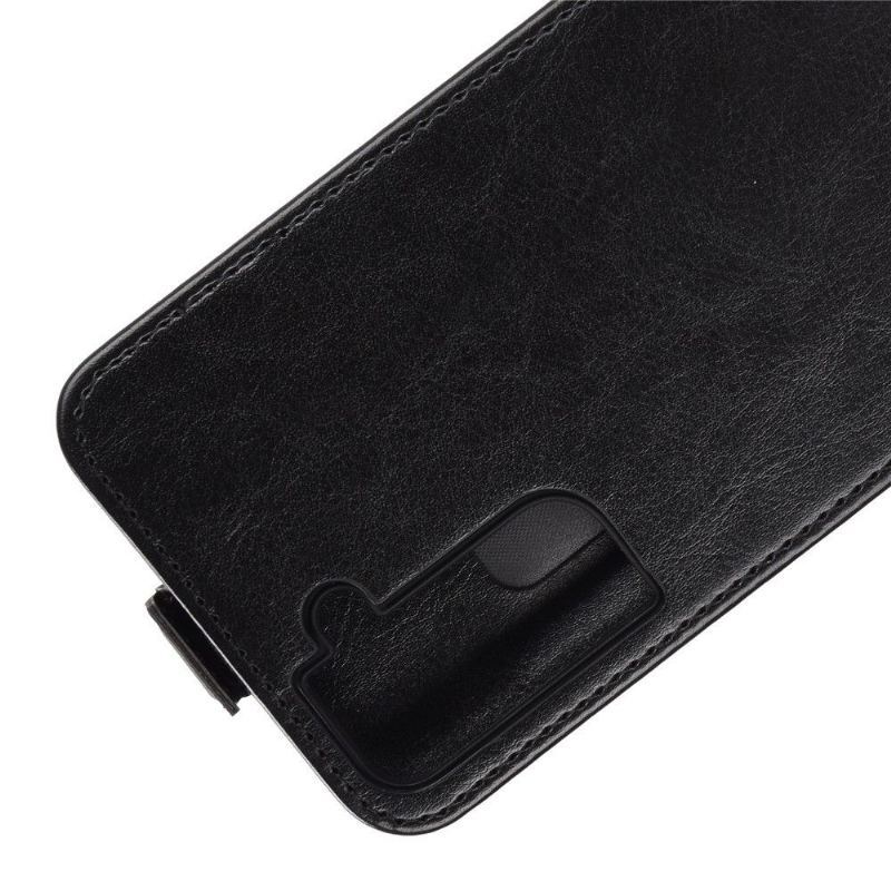 Etui Folio do Samsung Galaxy S21 5G Skórzany Futerał Ze Sztucznej Skóry W Pionie