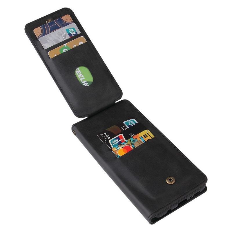 Etui Folio do Samsung Galaxy S21 5G Wieloprzedziałowy Uchwyt