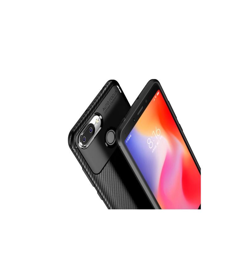 Futerały do Xiaomi Redmi 6 Obrzeża Karbon Classy