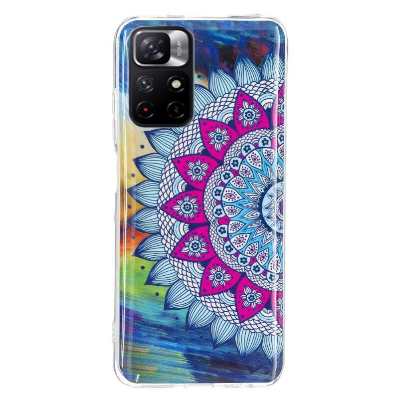 Etui do Poco M4 Pro 5G Luminous Colorful Mandala