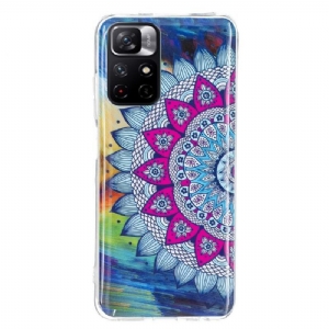 Etui do Poco M4 Pro 5G Luminous Colorful Mandala