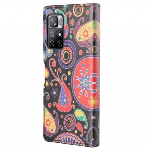 Etui Na Telefon Pokrowce do Poco M4 Pro 5G Biznes Paisley Kwiaty