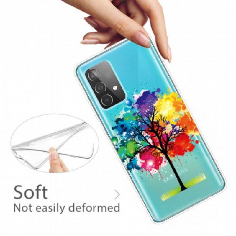 Etui do Samsung Galaxy A52 4G / A52 5G / A52s 5G Akwarela Drzewo