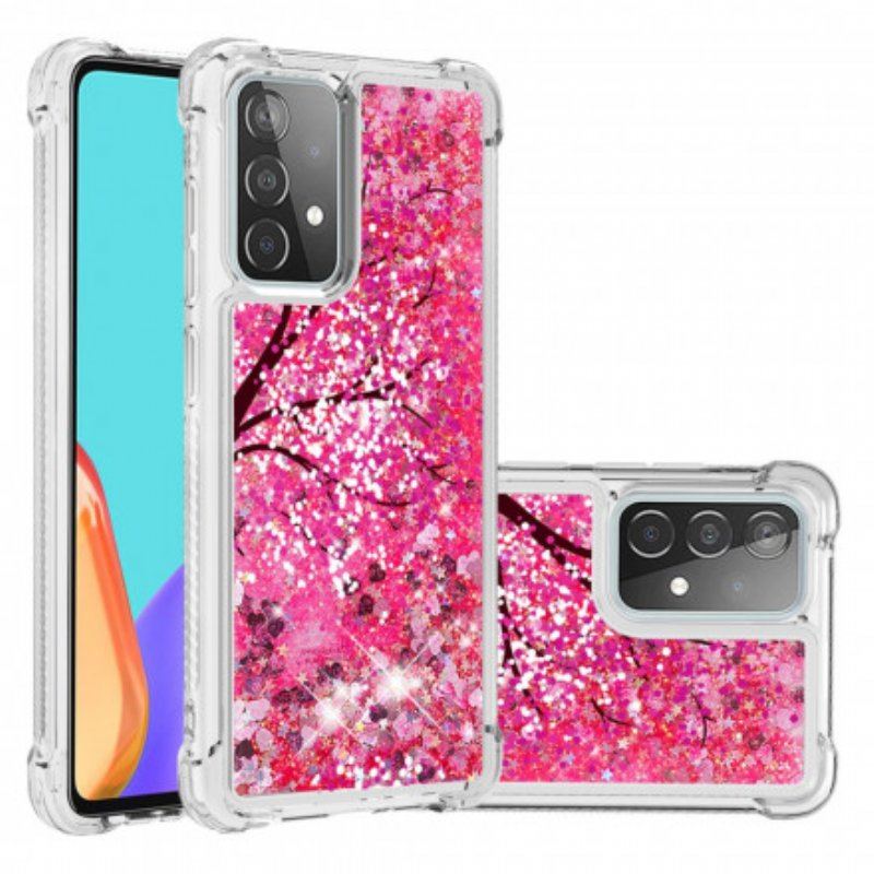 Etui do Samsung Galaxy A52 4G / A52 5G / A52s 5G Brokatowe Drzewo