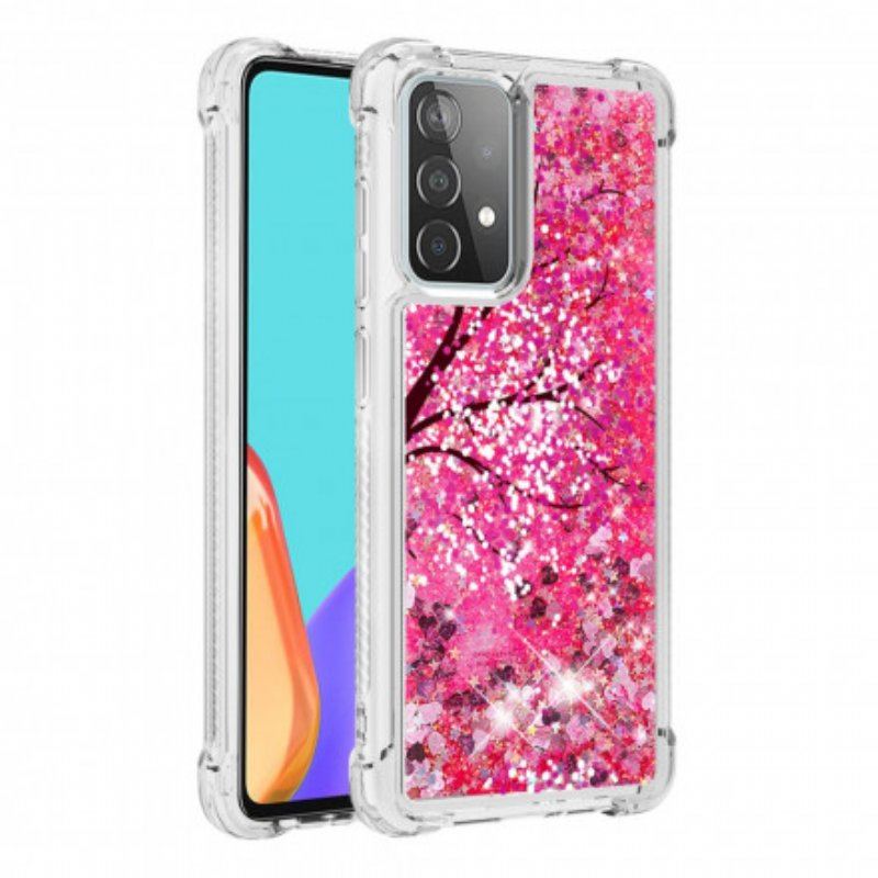 Etui do Samsung Galaxy A52 4G / A52 5G / A52s 5G Brokatowe Drzewo