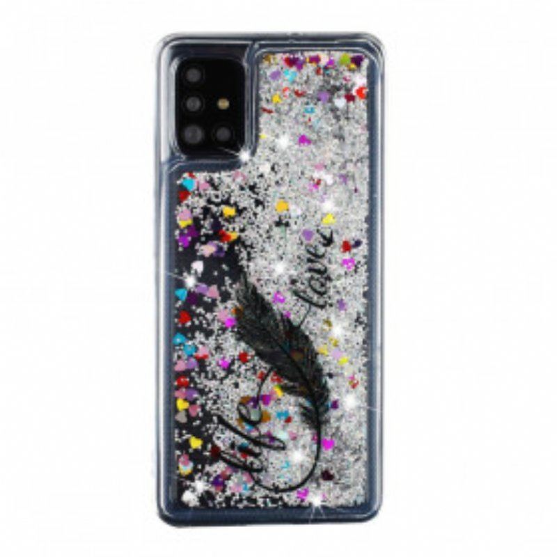 Etui do Samsung Galaxy A52 4G / A52 5G / A52s 5G Cekiny Life & Love