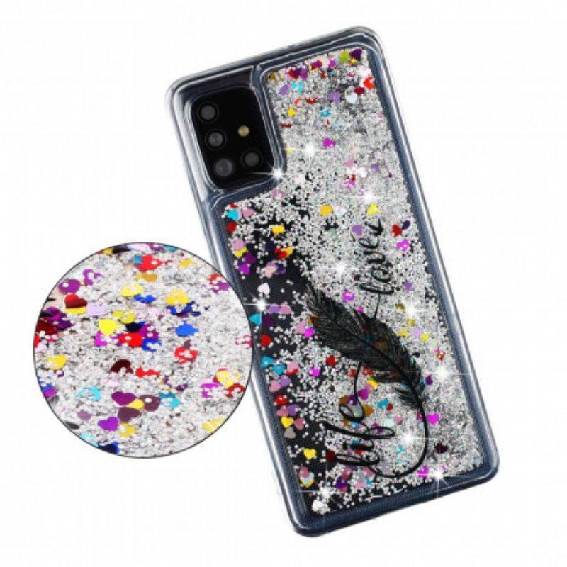 Etui do Samsung Galaxy A52 4G / A52 5G / A52s 5G Cekiny Life & Love