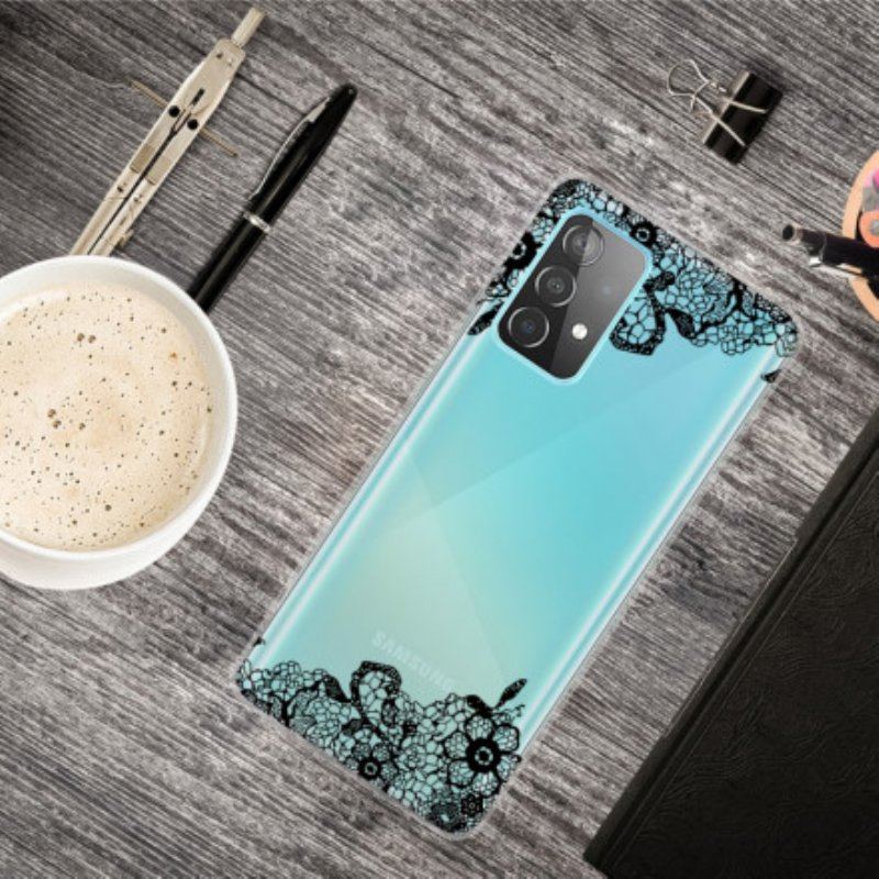 Etui do Samsung Galaxy A52 4G / A52 5G / A52s 5G Delikatna Koronka