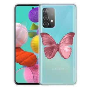 Etui do Samsung Galaxy A52 4G / A52 5G / A52s 5G Dzikie Motyle