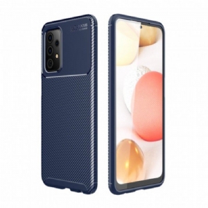 Etui do Samsung Galaxy A52 4G / A52 5G / A52s 5G Elastyczna Tekstura Włókna Węglowego