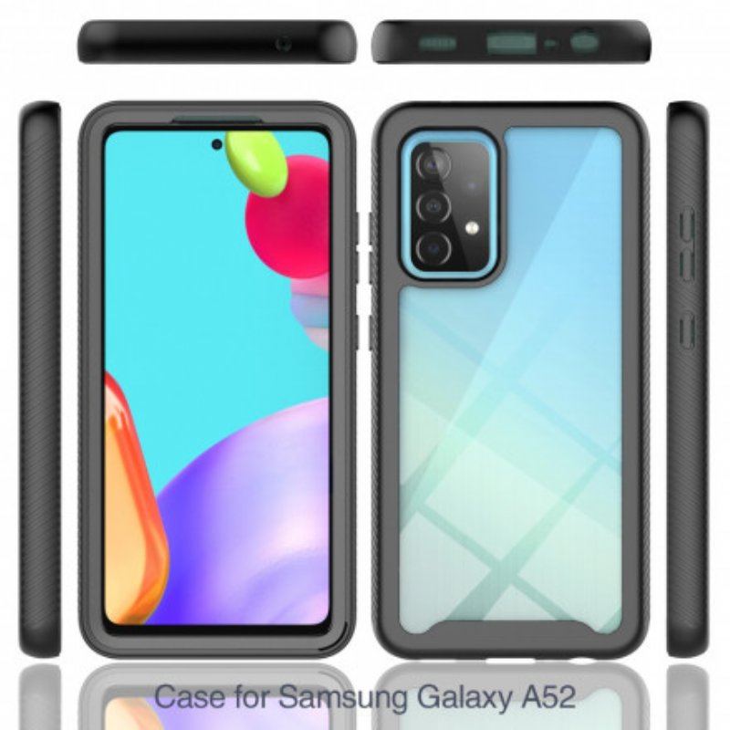 Etui do Samsung Galaxy A52 4G / A52 5G / A52s 5G Hybrydowe Silikonowe Krawędzie