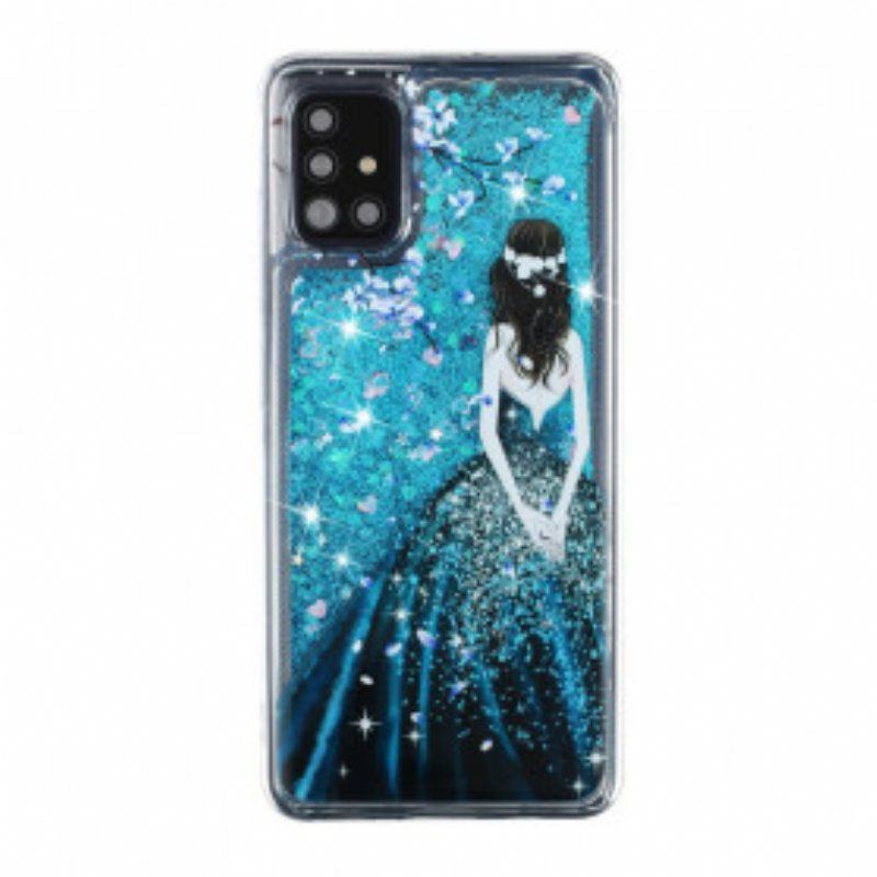 Etui do Samsung Galaxy A52 4G / A52 5G / A52s 5G Kobieta Cekiny