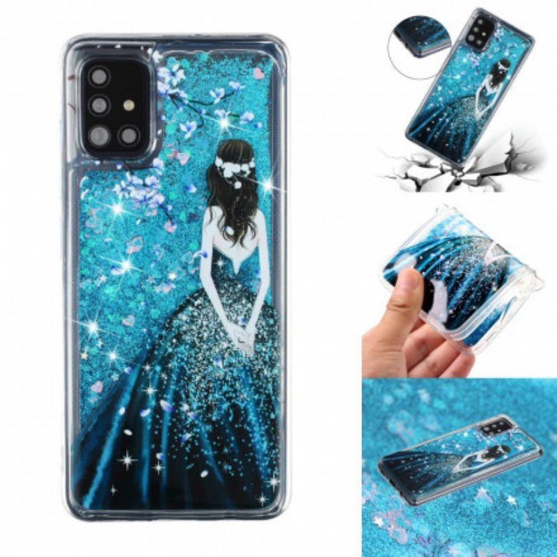 Etui do Samsung Galaxy A52 4G / A52 5G / A52s 5G Kobieta Cekiny