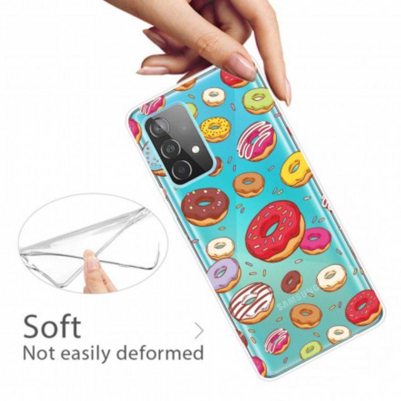 Etui do Samsung Galaxy A52 4G / A52 5G / A52s 5G Kocham Pączki