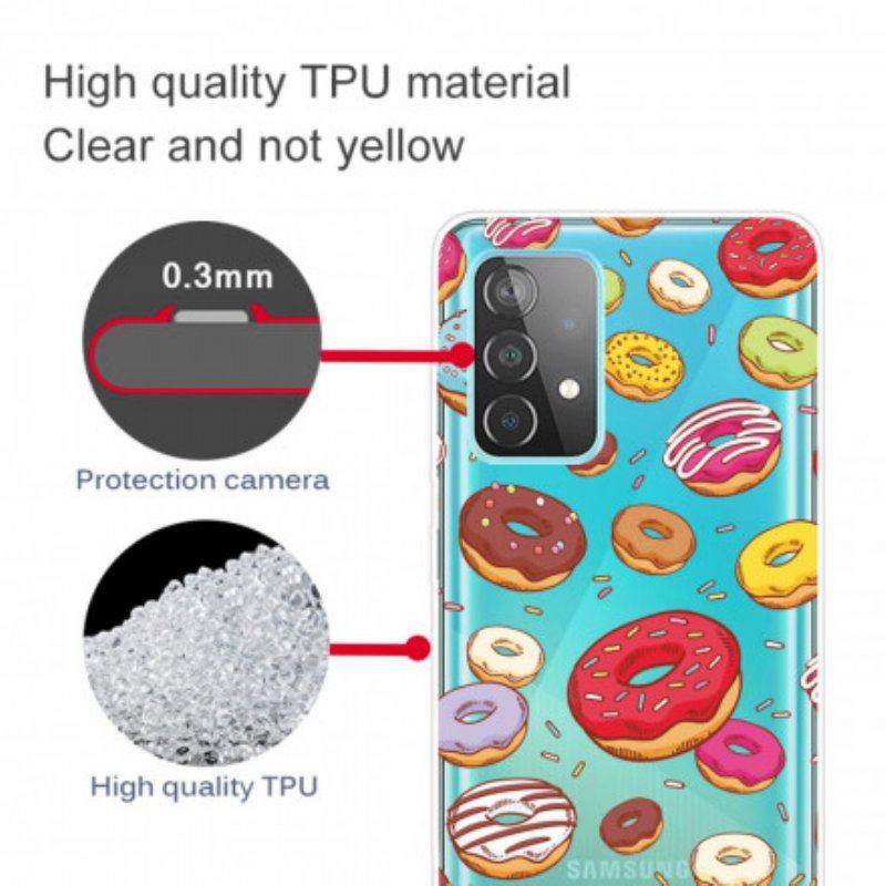 Etui do Samsung Galaxy A52 4G / A52 5G / A52s 5G Kocham Pączki