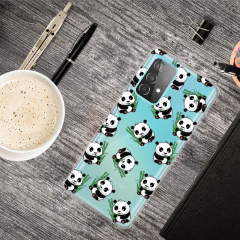 Etui do Samsung Galaxy A52 4G / A52 5G / A52s 5G Małe Pandy