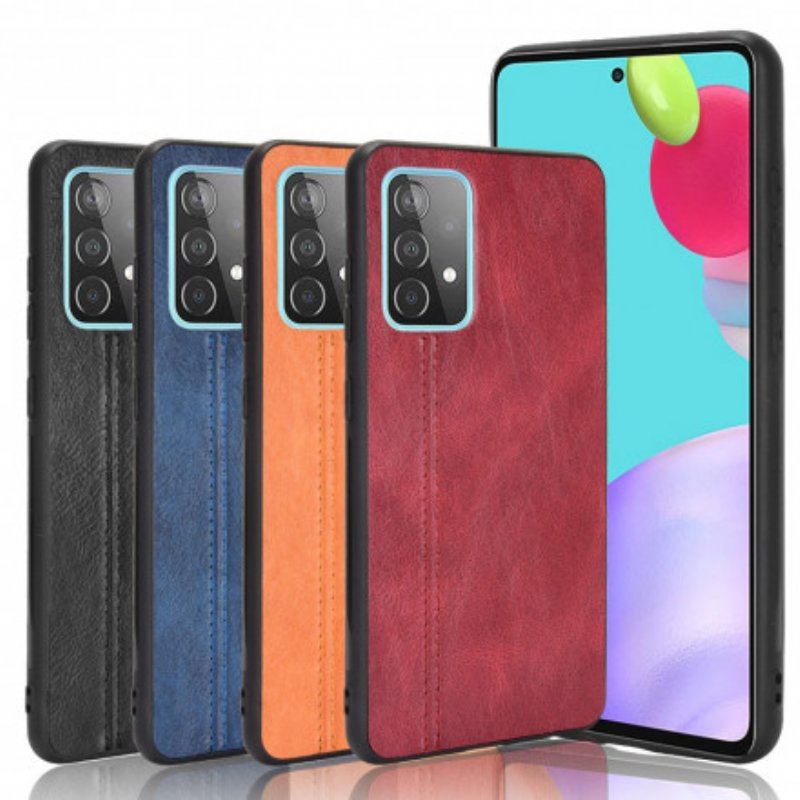 Etui do Samsung Galaxy A52 4G / A52 5G / A52s 5G Skórzany Efekt Couture