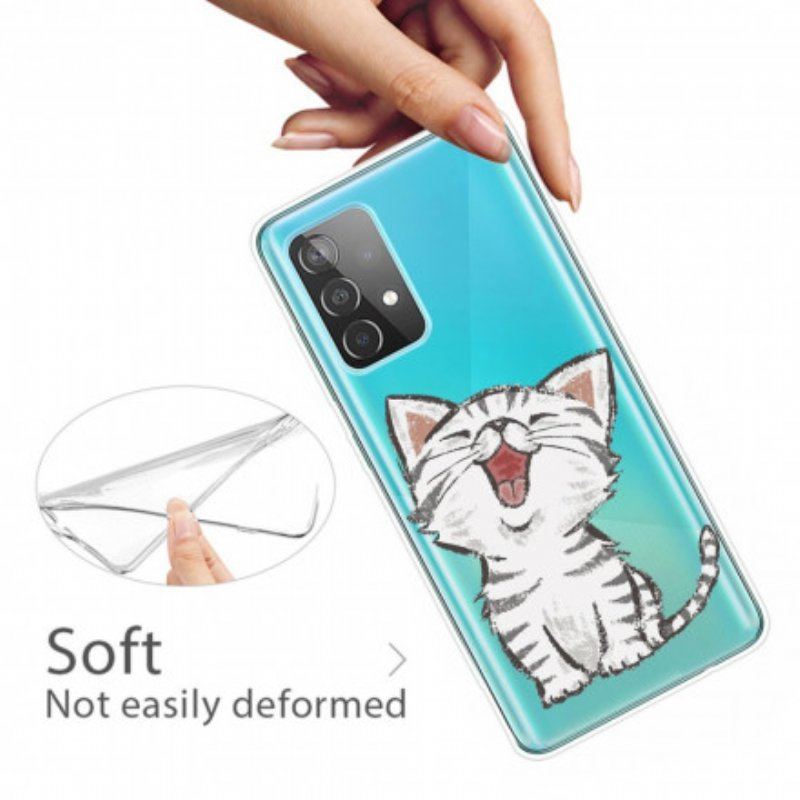 Etui do Samsung Galaxy A52 4G / A52 5G / A52s 5G Słodki Kociak